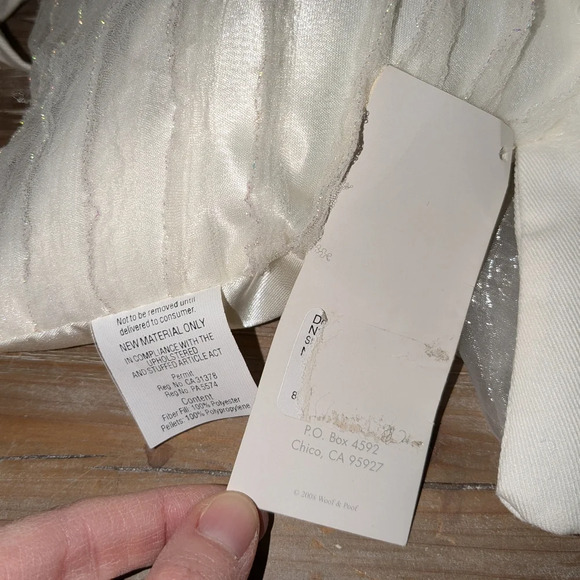 Woof and Poof Angel Plush *original tag* Shelf Sitter Doll 2008 White Christmas - Picture 5 of 11